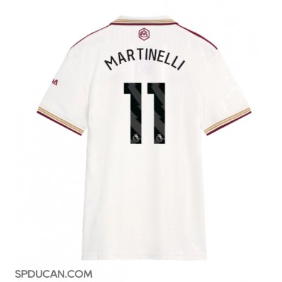 Zenski Nogometni Dres Arsenal Gabriel Martinelli #11 Rezervni 2025-26 Kratak Rukav Zenski Nogometni Dres Arsenal Gabriel Martinelli #11 Rezervni 2025-26 Kratak Rukav